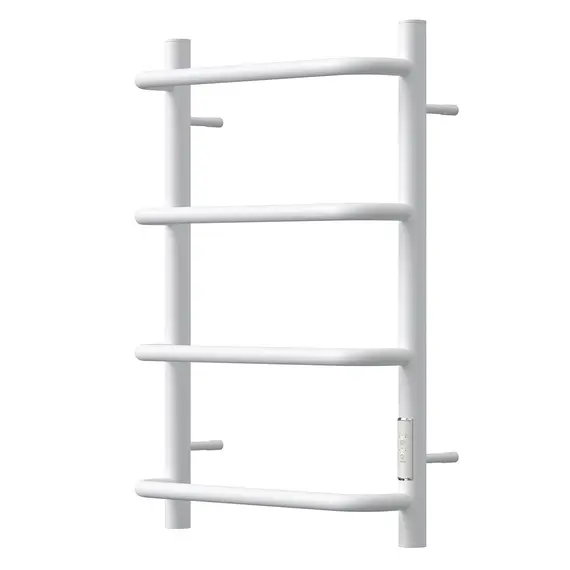 ПОЛОТЕНЦЕСУШИТЕЛЬ ЭЛЕКТРИЧЕСКИЙ POINT НИКА PN08846W П4 400X600 ДИММЕР СПРАВА, БЕЛЫЙ