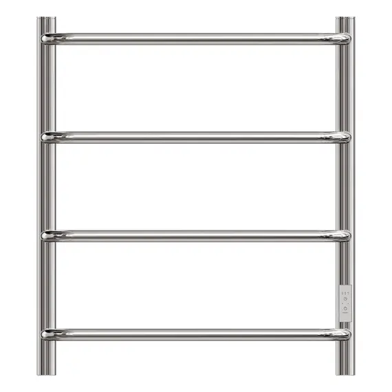 ПОЛОТЕНЦЕСУШИТЕЛЬ ЭЛЕКТРИЧЕСКИЙ POINT НИКА PN08846 П4 400X600 ДИММЕР СПРАВА, ХРОМ