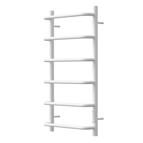 ПОЛОТЕНЦЕСУШИТЕЛЬ ЭЛЕКТРИЧЕСКИЙ POINT НИКА PN08848W П6 400X800 ДИММЕР СПРАВА, БЕЛЫЙ