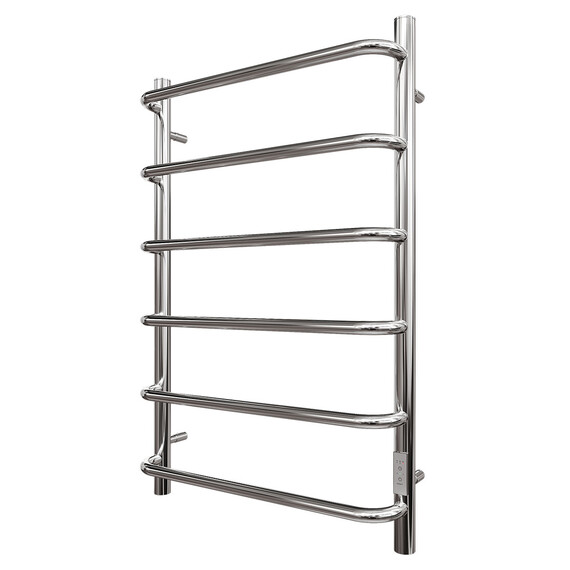 ПОЛОТЕНЦЕСУШИТЕЛЬ ЭЛЕКТРИЧЕСКИЙ POINT НИКА PN08848 П6 400X800 ДИММЕР СПРАВА, ХРОМ