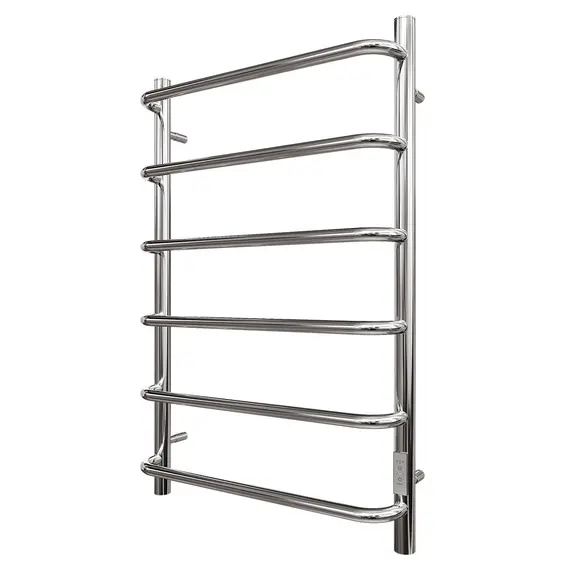 ПОЛОТЕНЦЕСУШИТЕЛЬ ЭЛЕКТРИЧЕСКИЙ POINT НИКА PN08848 П6 400X800 ДИММЕР СПРАВА, ХРОМ