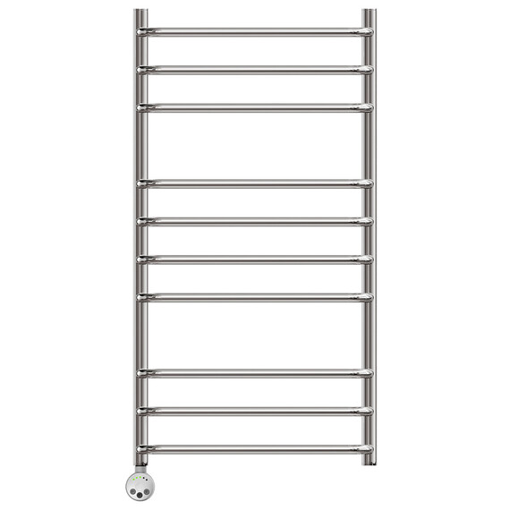 ПОЛОТЕНЦЕСУШИТЕЛЬ ЭЛЕКТРИЧЕСКИЙ POINT НЕПТУН PN09150E П10 500X1000 ЛЕВЫЙ/ПРАВЫЙ, ХРОМ