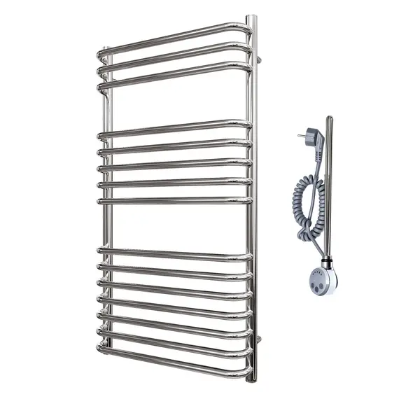 ПОЛОТЕНЦЕСУШИТЕЛЬ ЭЛЕКТРИЧЕСКИЙ POINT НЕПТУН ПРЕМИУМ PN09150SE П15 500X1000 ЛЕВЫЙ/ПРАВЫЙ, ХРОМ