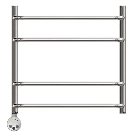 ПОЛОТЕНЦЕСУШИТЕЛЬ ЭЛЕКТРИЧЕСКИЙ POINT НЕПТУН PN09155E П4 500X500 ЛЕВЫЙ/ПРАВЫЙ, ХРОМ