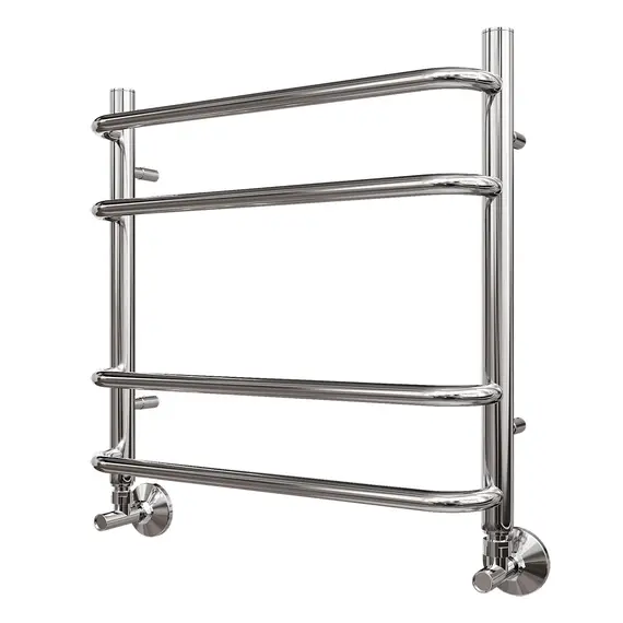 ПОЛОТЕНЦЕСУШИТЕЛЬ ВОДЯНОЙ POINT НЕПТУН PN09155 П4 500X500, ХРОМ