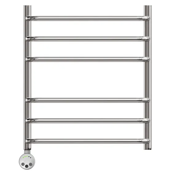 ПОЛОТЕНЦЕСУШИТЕЛЬ ЭЛЕКТРИЧЕСКИЙ POINT НЕПТУН PN09156E П6 500X600 ЛЕВЫЙ/ПРАВЫЙ, ХРОМ