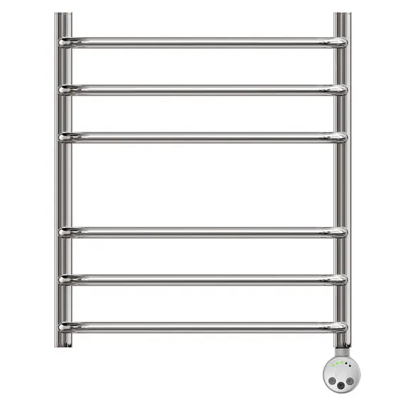 ПОЛОТЕНЦЕСУШИТЕЛЬ ЭЛЕКТРИЧЕСКИЙ POINT НЕПТУН PN09156E П6 500X600 ЛЕВЫЙ/ПРАВЫЙ, ХРОМ