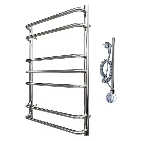 ПОЛОТЕНЦЕСУШИТЕЛЬ ЭЛЕКТРИЧЕСКИЙ POINT НЕПТУН PN09158E П7 500X800 ЛЕВЫЙ/ПРАВЫЙ, ХРОМ