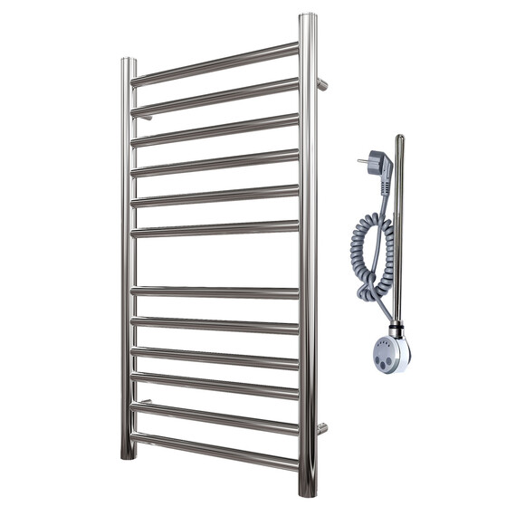 ПОЛОТЕНЦЕСУШИТЕЛЬ ЭЛЕКТРИЧЕСКИЙ POINT АВРОРА PN10148SE П12 400X800 ЛЕВЫЙ/ПРАВЫЙ, ХРОМ