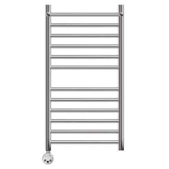 ПОЛОТЕНЦЕСУШИТЕЛЬ ЭЛЕКТРИЧЕСКИЙ POINT АВРОРА PN10148SPE П11 400X800 С ПОЛКОЙ ЛЕВЫЙ/ПРАВЫЙ, ХРОМ