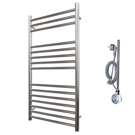 ПОЛОТЕНЦЕСУШИТЕЛЬ ЭЛЕКТРИЧЕСКИЙ POINT АВРОРА PN10150SE П15 500X1000 ЛЕВЫЙ/ПРАВЫЙ, ХРОМ