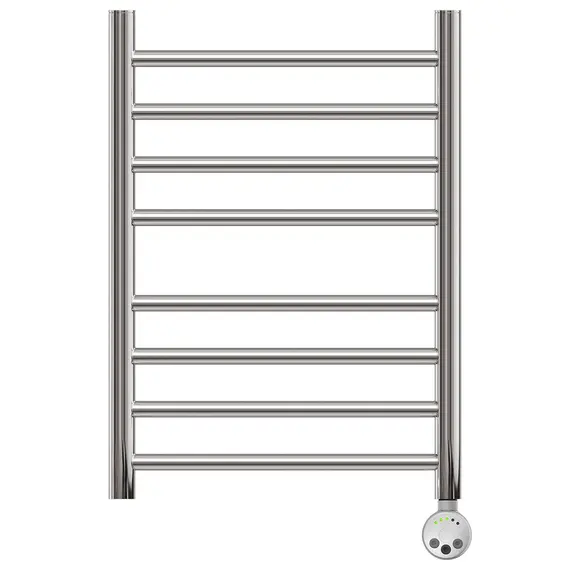 ПОЛОТЕНЦЕСУШИТЕЛЬ ЭЛЕКТРИЧЕСКИЙ POINT АВРОРА PN10156SE П8 500X600 ЛЕВЫЙ/ПРАВЫЙ, ХРОМ