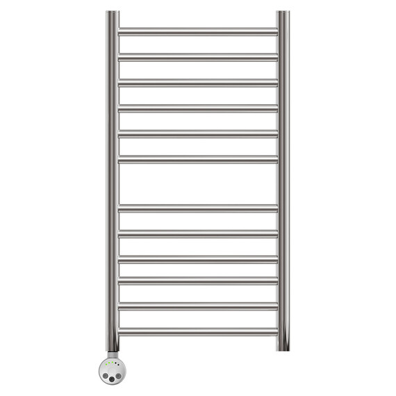 ПОЛОТЕНЦЕСУШИТЕЛЬ ЭЛЕКТРИЧЕСКИЙ POINT АВРОРА PN10158SE П12 500X800 ЛЕВЫЙ/ПРАВЫЙ, ХРОМ