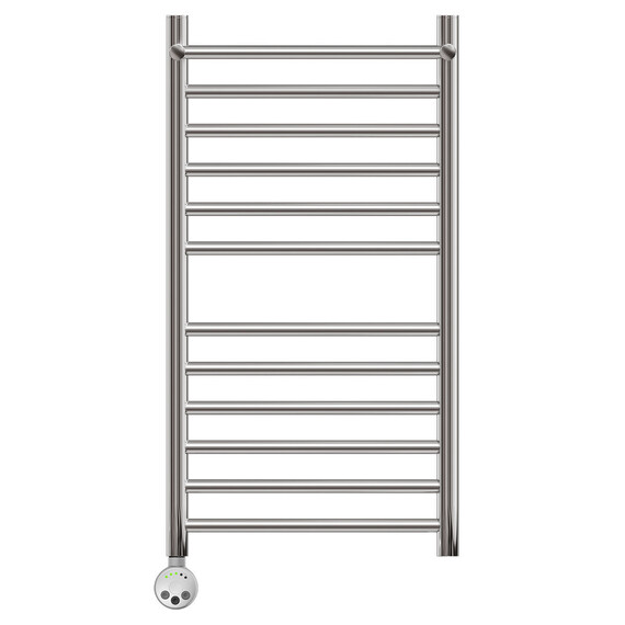 ПОЛОТЕНЦЕСУШИТЕЛЬ ЭЛЕКТРИЧЕСКИЙ POINT АВРОРА PN10158SPE П11 500X800 С ПОЛКОЙ ЛЕВЫЙ/ПРАВЫЙ, ХРОМ