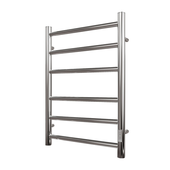 ПОЛОТЕНЦЕСУШИТЕЛЬ ЭЛЕКТРИЧЕСКИЙ POINT АВРОРА PN10846 П6 400X600 ДИММЕР СПРАВА, ХРОМ