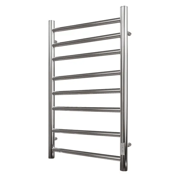 ПОЛОТЕНЦЕСУШИТЕЛЬ ЭЛЕКТРИЧЕСКИЙ POINT АВРОРА PN10848 П8 400X800 ДИММЕР СПРАВА, ХРОМ