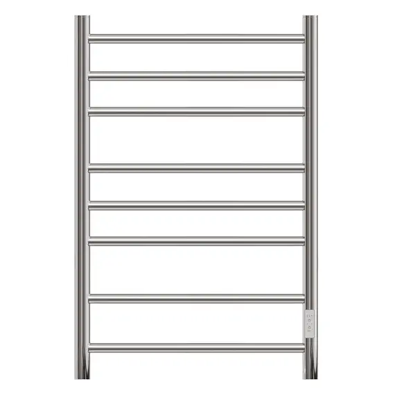 ПОЛОТЕНЦЕСУШИТЕЛЬ ЭЛЕКТРИЧЕСКИЙ POINT АВРОРА PN10848 П8 400X800 ДИММЕР СПРАВА, ХРОМ