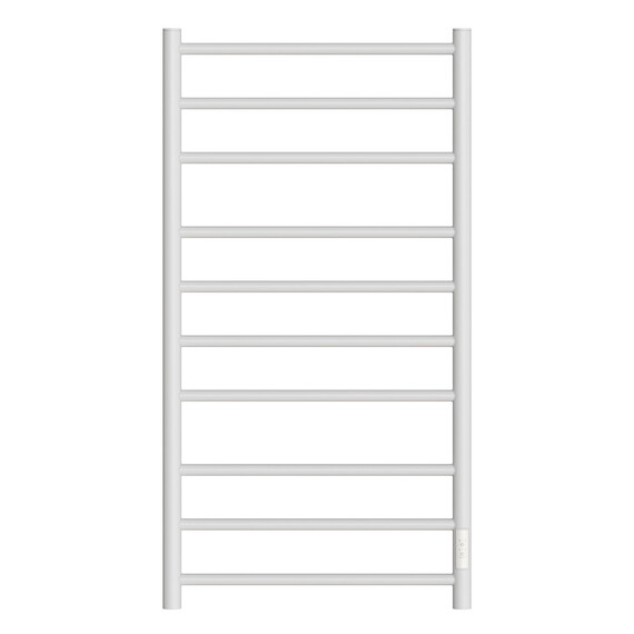 ПОЛОТЕНЦЕСУШИТЕЛЬ ЭЛЕКТРИЧЕСКИЙ POINT АВРОРА PN10850W П10 500X1000 ДИММЕР СПРАВА, БЕЛЫЙ