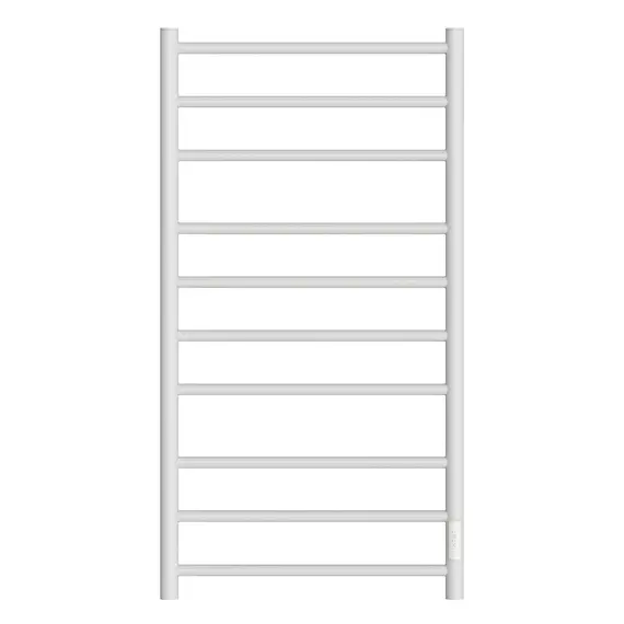 ПОЛОТЕНЦЕСУШИТЕЛЬ ЭЛЕКТРИЧЕСКИЙ POINT АВРОРА PN10850W П10 500X1000 ДИММЕР СПРАВА, БЕЛЫЙ