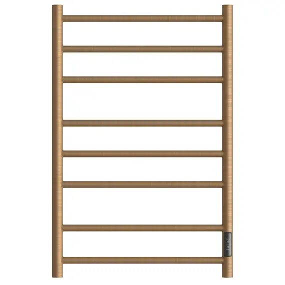 ПОЛОТЕНЦЕСУШИТЕЛЬ ЭЛЕКТРИЧЕСКИЙ POINT АВРОРА PN10858BR П8 500X800 ДИММЕР СПРАВА, БРОНЗА