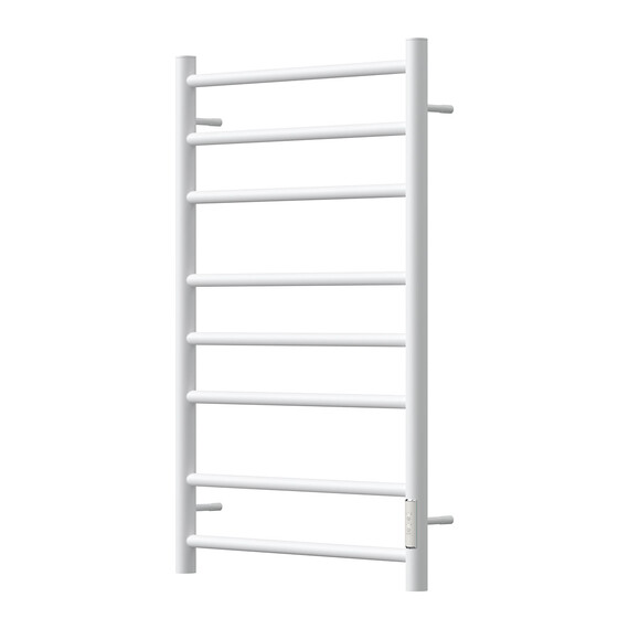 ПОЛОТЕНЦЕСУШИТЕЛЬ ЭЛЕКТРИЧЕСКИЙ POINT АВРОРА PN10858W П8 500X800 ДИММЕР СПРАВА, БЕЛЫЙ