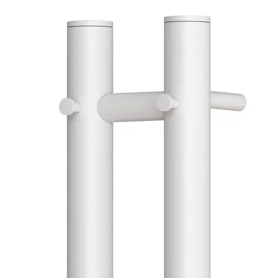 ПОЛОТЕНЦЕСУШИТЕЛЬ ЭЛЕКТРИЧЕСКИЙ POINT ДЕМЕТРА PN12812W П3 80X1200 ДИММЕР СПРАВА, БЕЛЫЙ