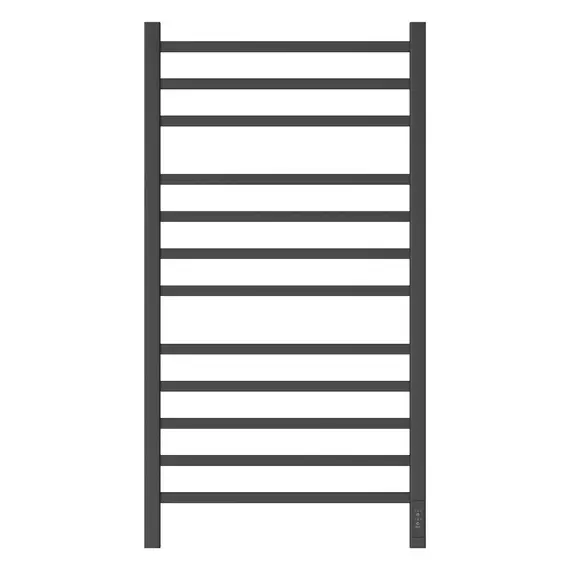 ПОЛОТЕНЦЕСУШИТЕЛЬ ЭЛЕКТРИЧЕСКИЙ POINT ВЕГА PN71850B П12 500X1000, ДИММЕР СПРАВА, ЧЕРНЫЙ