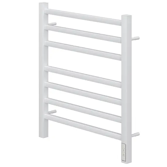 ПОЛОТЕНЦЕСУШИТЕЛЬ ЭЛЕКТРИЧЕСКИЙ POINT ВЕГА PN71856W П7 500X600, ДИММЕР СПРАВА, БЕЛЫЙ