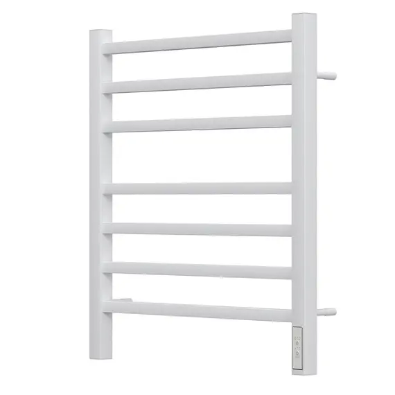 ПОЛОТЕНЦЕСУШИТЕЛЬ ЭЛЕКТРИЧЕСКИЙ POINT ВЕГА PN71856W П7 500X600, ДИММЕР СПРАВА, БЕЛЫЙ