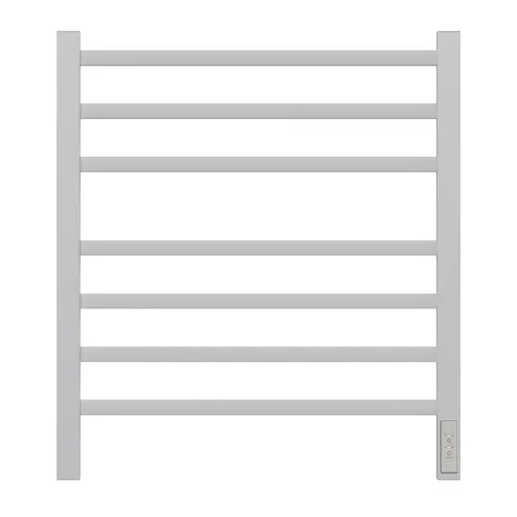 ПОЛОТЕНЦЕСУШИТЕЛЬ ЭЛЕКТРИЧЕСКИЙ POINT ВЕГА PN71856W П7 500X600, ДИММЕР СПРАВА, БЕЛЫЙ