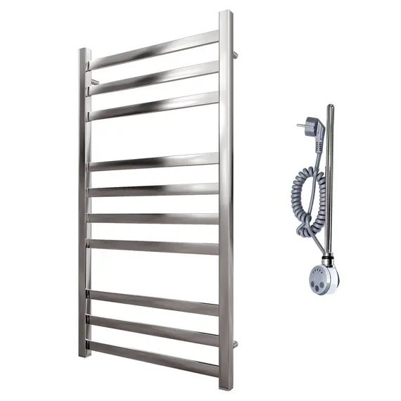 ПОЛОТЕНЦЕСУШИТЕЛЬ ЭЛЕКТРИЧЕСКИЙ POINT МЕРКУРИЙ PN83150E П10 500X1000 ЛЕВЫЙ/ПРАВЫЙ, ХРОМ