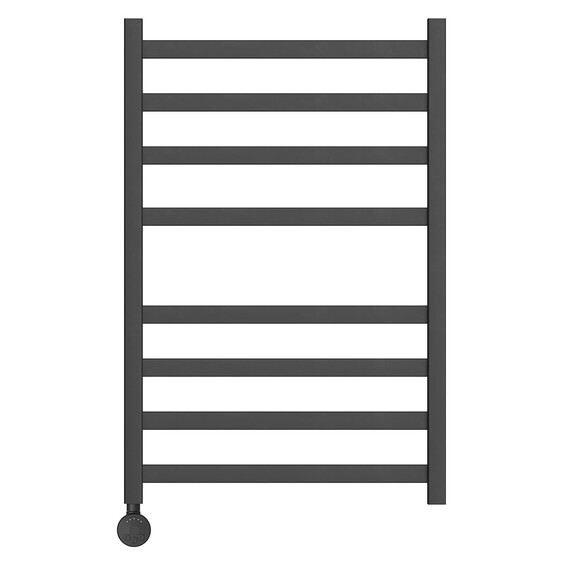 ПОЛОТЕНЦЕСУШИТЕЛЬ ЭЛЕКТРИЧЕСКИЙ POINT МЕРКУРИЙ PN83158BE П8 500X800 ЛЕВЫЙ/ПРАВЫЙ, ЧЕРНЫЙ