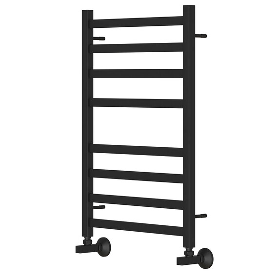 ПОЛОТЕНЦЕСУШИТЕЛЬ ВОДЯНОЙ POINT МЕРКУРИЙ PN83158B П8 500X800, ЧЕРНЫЙ