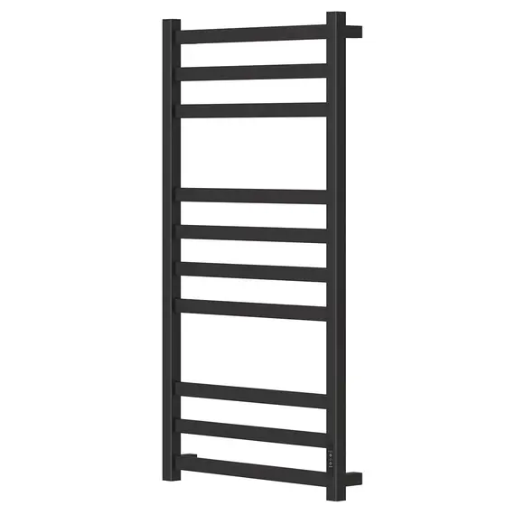 ПОЛОТЕНЦЕСУШИТЕЛЬ ЭЛЕКТРИЧЕСКИЙ POINT МЕРКУРИЙ PN83850B П10 500X1000, ДИММЕР СПРАВА, ЧЕРНЫЙ