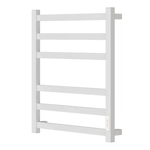 ПОЛОТЕНЦЕСУШИТЕЛЬ ЭЛЕКТРИЧЕСКИЙ POINT МЕРКУРИЙ PN83856W П6 500X600, ДИММЕР СПРАВА, БЕЛЫЙ