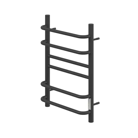 ПОЛОТЕНЦЕСУШИТЕЛЬ ЭЛЕКТРИЧЕСКИЙ POINT САТУРН PN90846B П6 400X600 ДИММЕР СПРАВА, ЧЕРНЫЙ