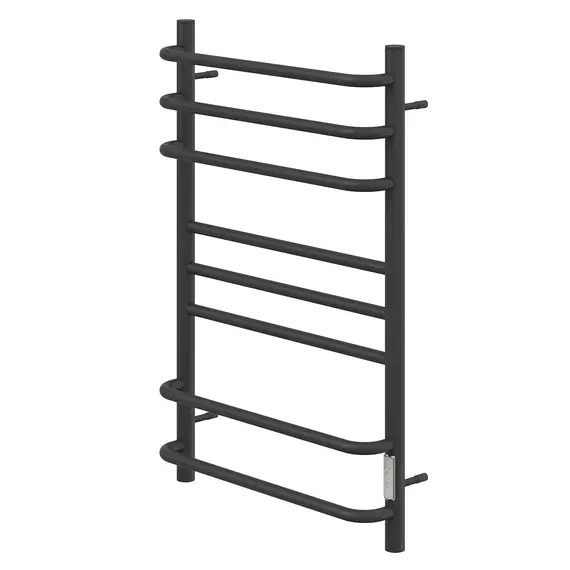 ПОЛОТЕНЦЕСУШИТЕЛЬ ЭЛЕКТРИЧЕСКИЙ POINT САТУРН PN90858B П8 500X800 ДИММЕР СПРАВА, ЧЕРНЫЙ