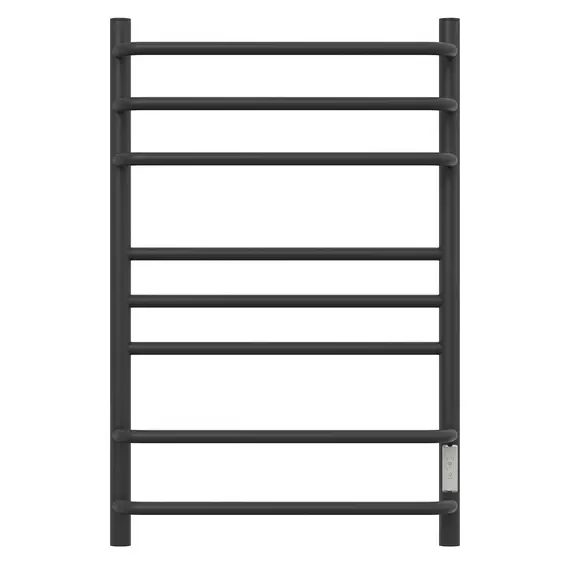 ПОЛОТЕНЦЕСУШИТЕЛЬ ЭЛЕКТРИЧЕСКИЙ POINT САТУРН PN90858B П8 500X800 ДИММЕР СПРАВА, ЧЕРНЫЙ