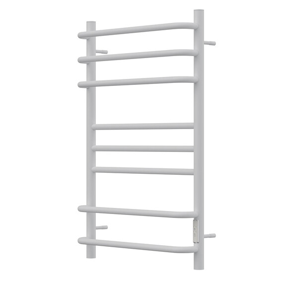 ПОЛОТЕНЦЕСУШИТЕЛЬ ЭЛЕКТРИЧЕСКИЙ POINT САТУРН PN90858W П8 500X800 ДИММЕР СПРАВА, БЕЛЫЙ