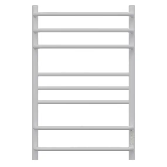 ПОЛОТЕНЦЕСУШИТЕЛЬ ЭЛЕКТРИЧЕСКИЙ POINT САТУРН PN90858W П8 500X800 ДИММЕР СПРАВА, БЕЛЫЙ