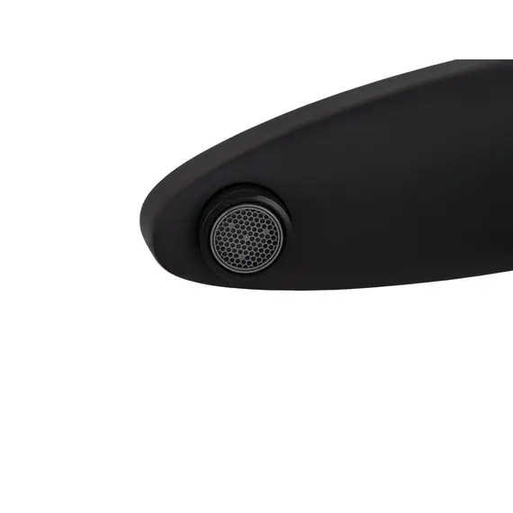 СМЕСИТЕЛЬ KAISER STAR ДЛЯ РАКОВИНЫ С ГАЙКОЙ, ЧЕРНЫЙ