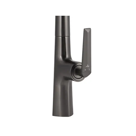 СМЕСИТЕЛЬ KAISER STRIKE ДЛЯ КУХНИ ВЫДВИЖНОЙ GUNMETAL