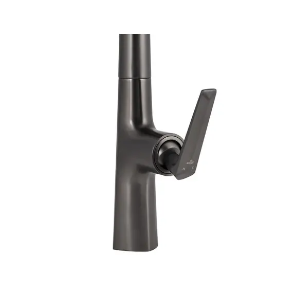 СМЕСИТЕЛЬ KAISER STRIKE ДЛЯ КУХНИ ВЫДВИЖНОЙ GUNMETAL