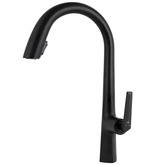 СМЕСИТЕЛЬ KAISER STRIKE ДЛЯ КУХНИ ВЫДВИЖНОЙ BLACK MATT