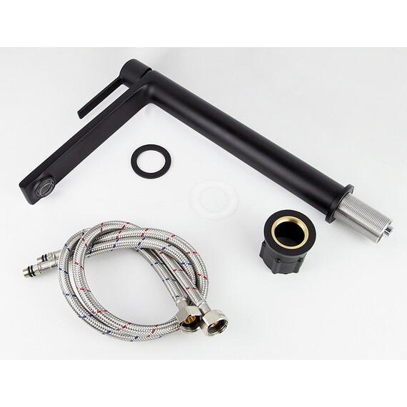 СМЕСИТЕЛЬ KAISER SERIO ДЛЯ РАКОВИНЫ BLACK MATT