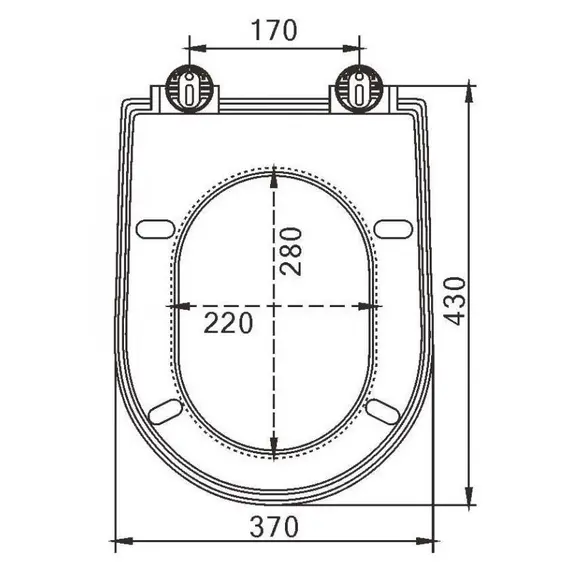 КРЫШКА - СИДЕНЬЕ  GARCIA БЕЛЫЙ (АРТ.147)