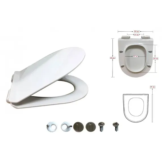 КРЫШКА - СИДЕНЬЕ  GARCIA БЕЛЫЙ (АРТ.147)