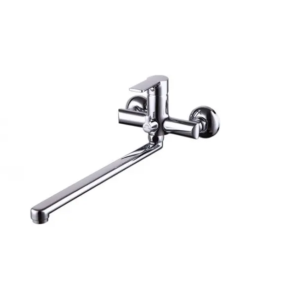 СМЕСИТЕЛЬ ДЛЯ ВАННЫ СО ВСТРОЕННЫМ ПЕРЕКЛЮЧАТЕЛЕМ И ДУШЕМ KAISER OVAL