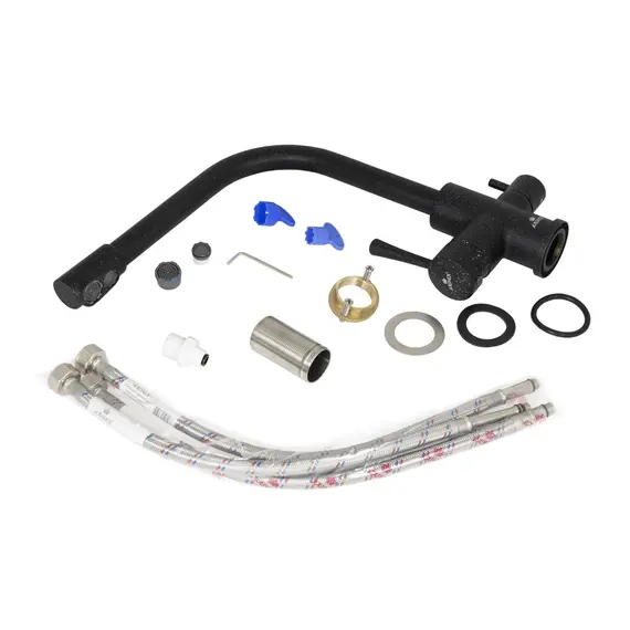 СМЕСИТЕЛЬ KAISER MERKUR ДЛЯ КУХНИ БОКОВОЙ ПОД ФИЛЬТР ЧЕРНЫЙ-308