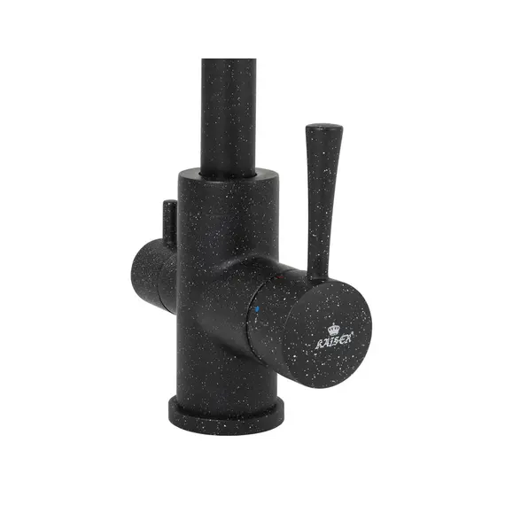 СМЕСИТЕЛЬ KAISER MERKUR ДЛЯ КУХНИ БОКОВОЙ ПОД ФИЛЬТР ЧЕРНЫЙ-308